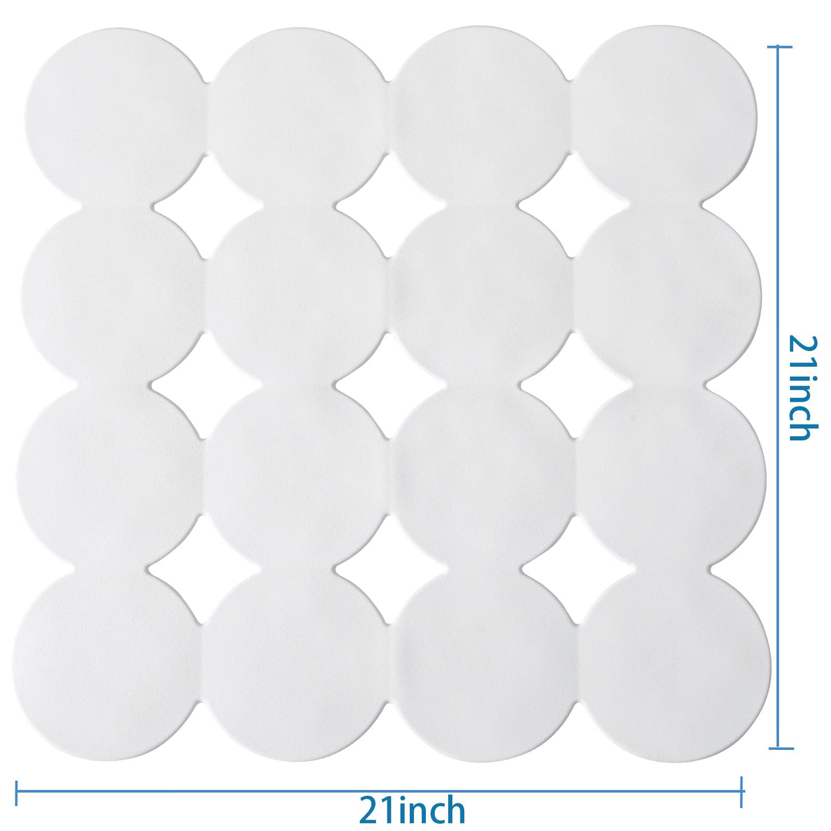 Square Shower Mat Nonslip