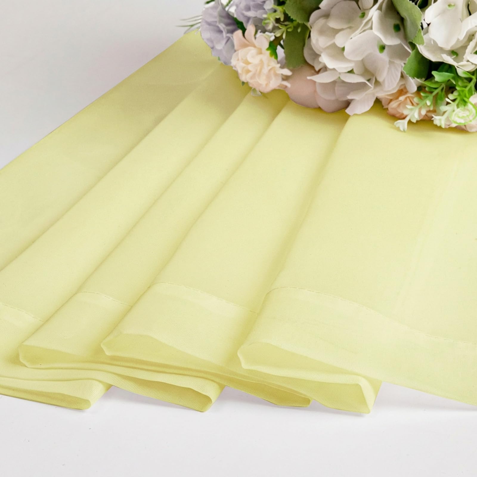 Short Sheer Curtains 30 inch Length 2 Panels (2 Count)