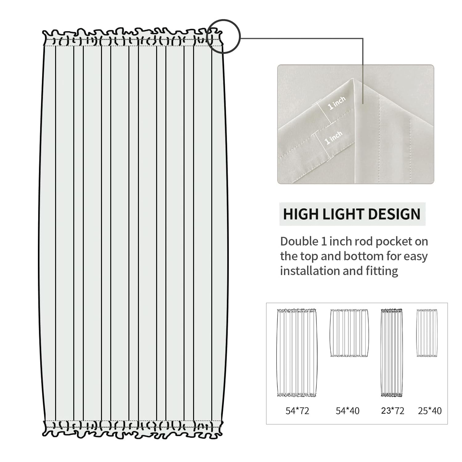 French Door Curtains
