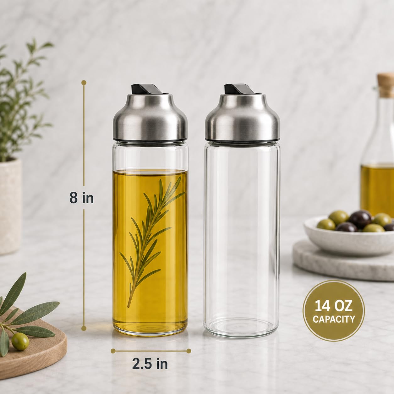 Olive Oil Dispenser (2 Count)