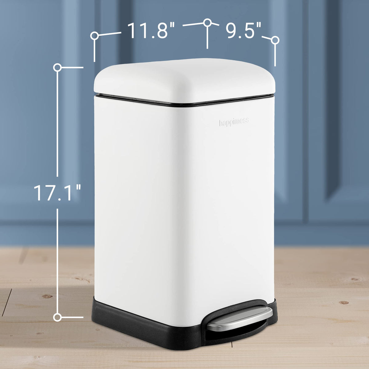Betty Retro Mini 3.2 Gal Step Trash Can