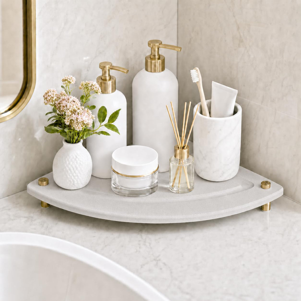 Corner Counter Shelf
