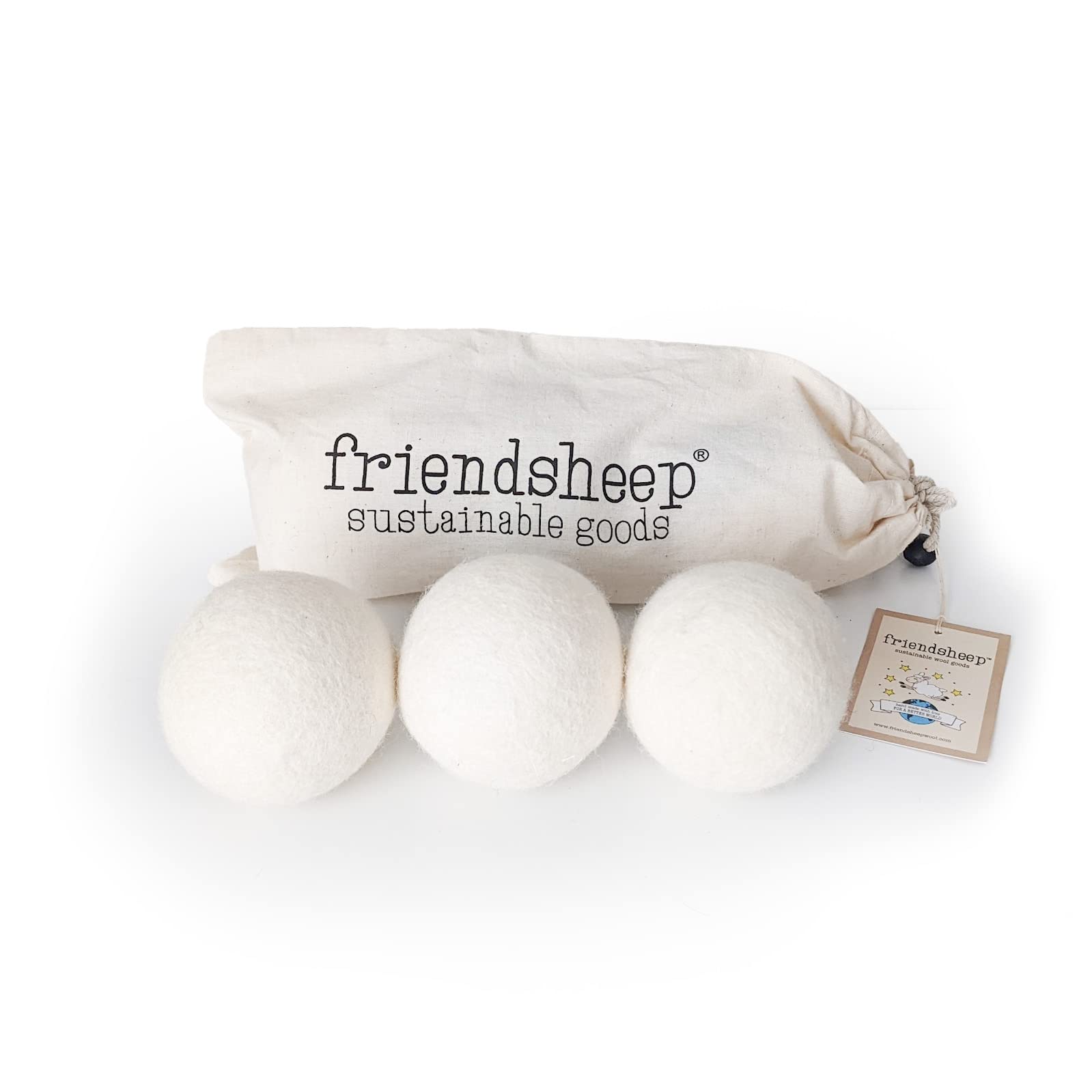 Wool Dryer Balls (3 Count)