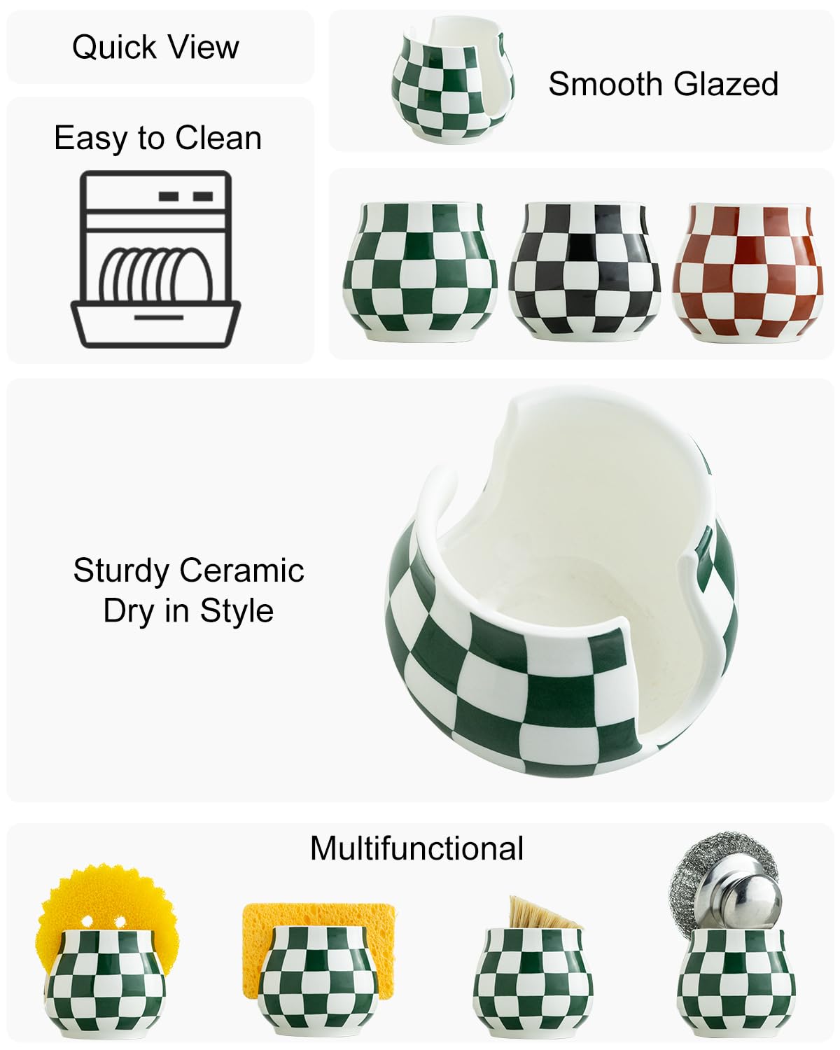 Kitchen Sponge Holder for Sink