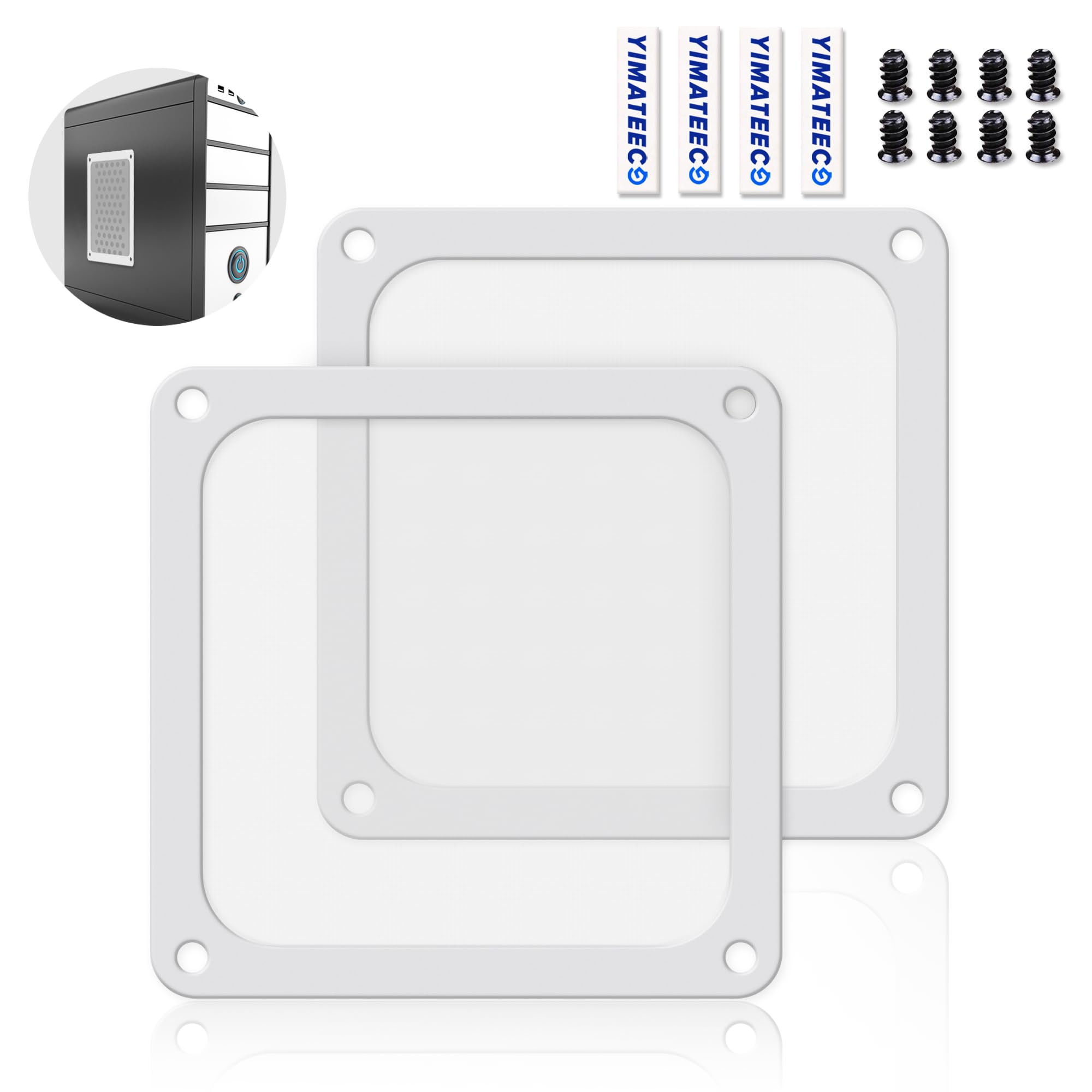 Dust Filter PC 140mm for Computer Cooler (2 Count)