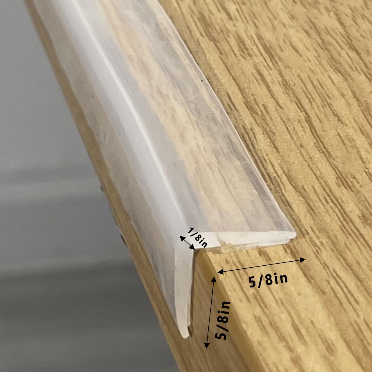 100% Silicone Clear Edge Protector Baby Proofing Furniture Guard