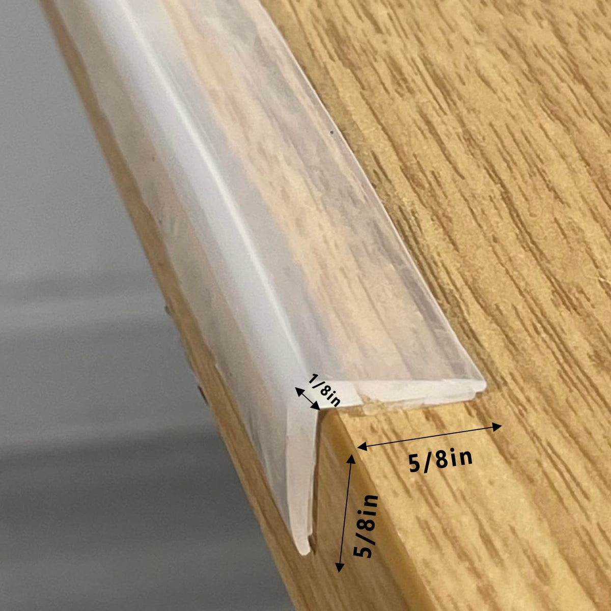 100% Silicone Clear Edge Protector Baby Proofing Furniture Guard