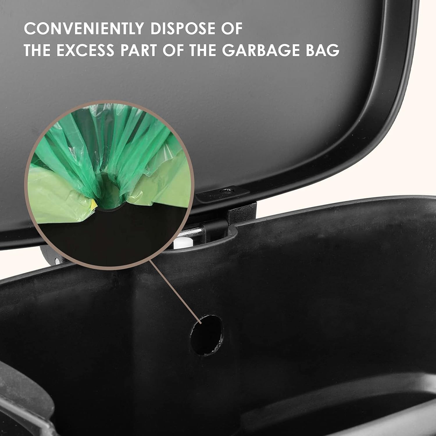 8 Gallon 30L Step Kitchen Trash Can