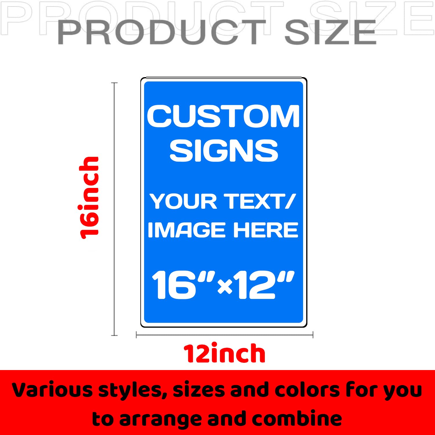 custom parking sign