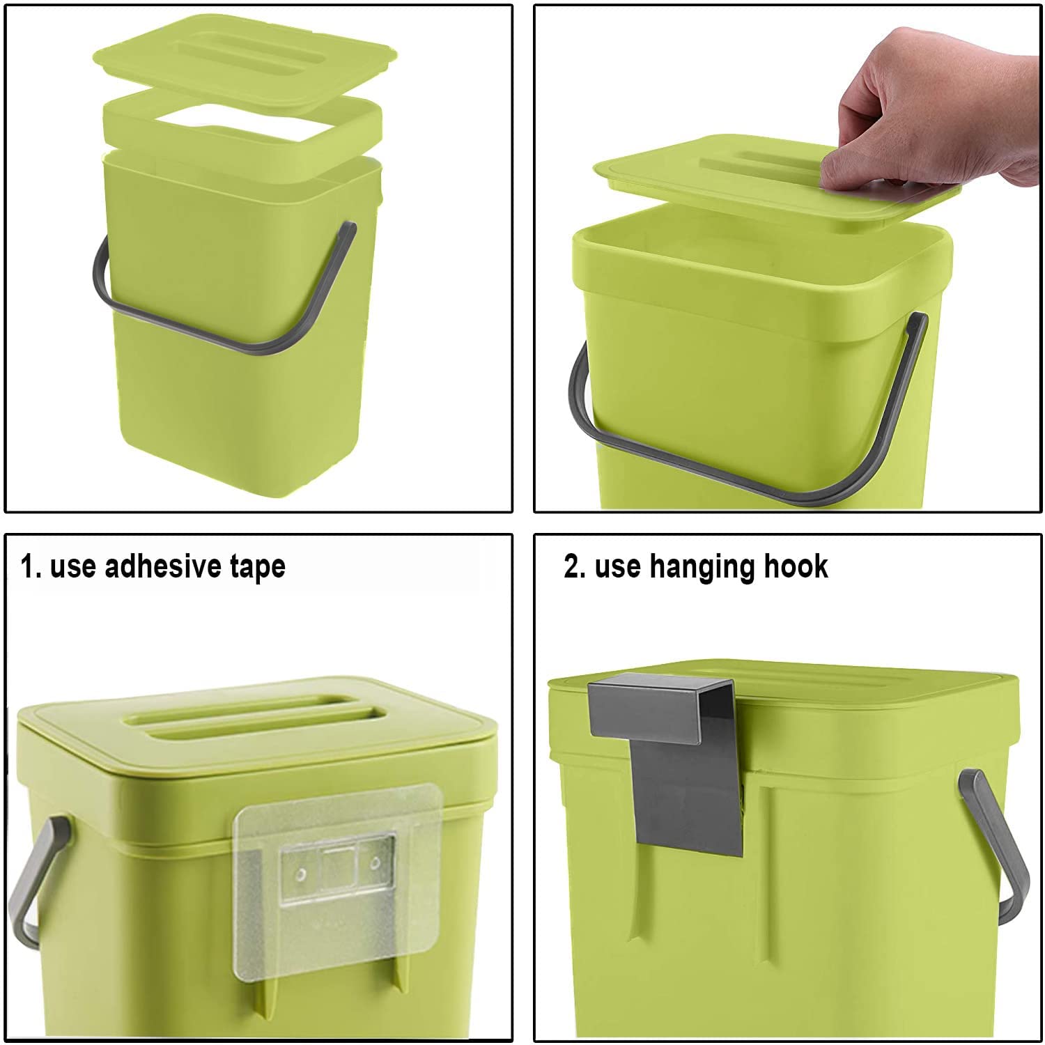 Small Plastic Trash Can