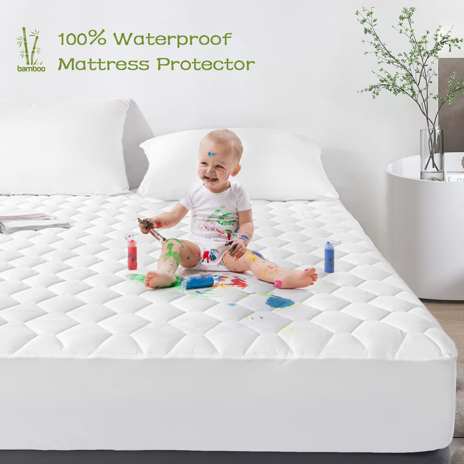 King Mattress Protector Waterproof