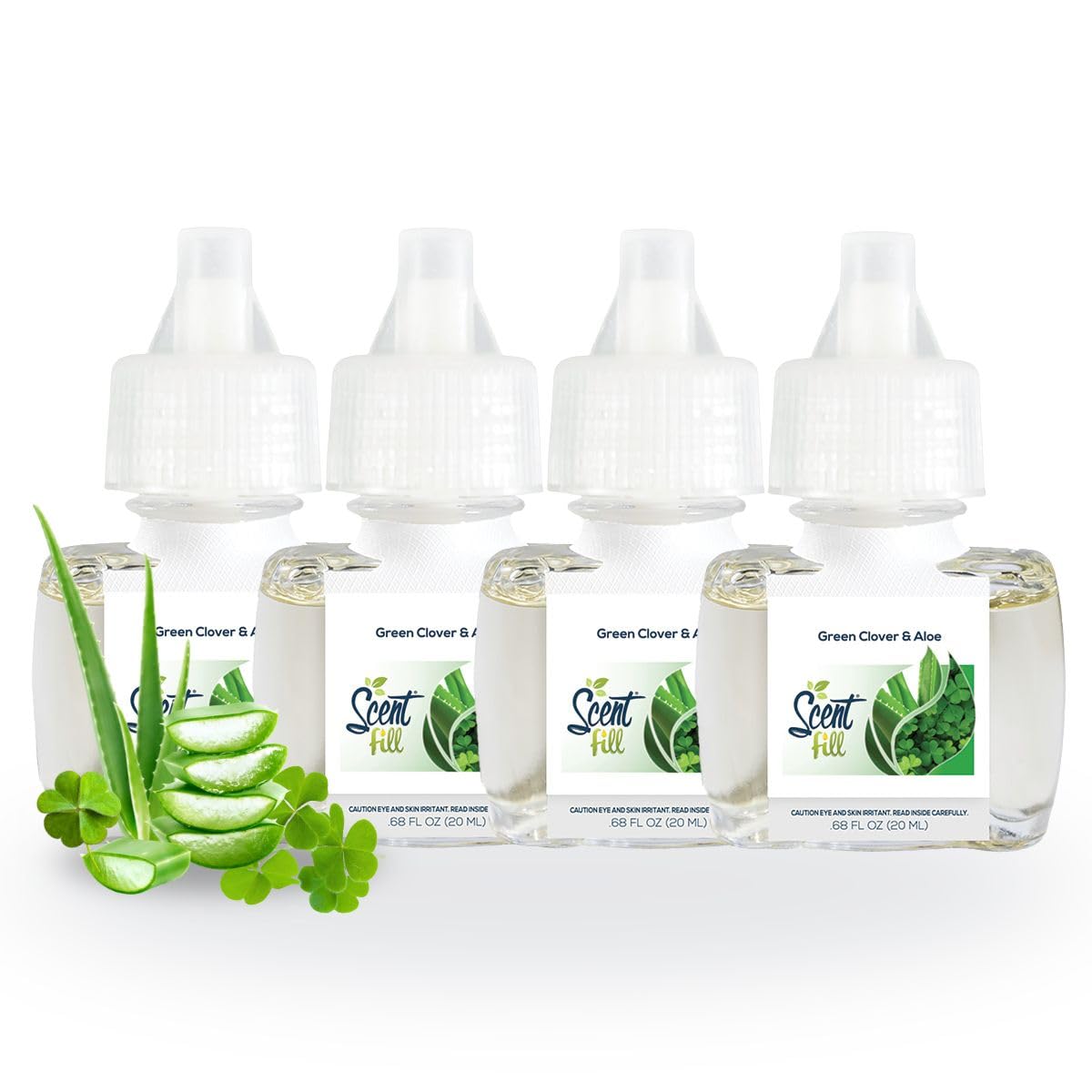 Green Clover & Aloe Plug in Air Freshener (2.72 Fl Oz)
