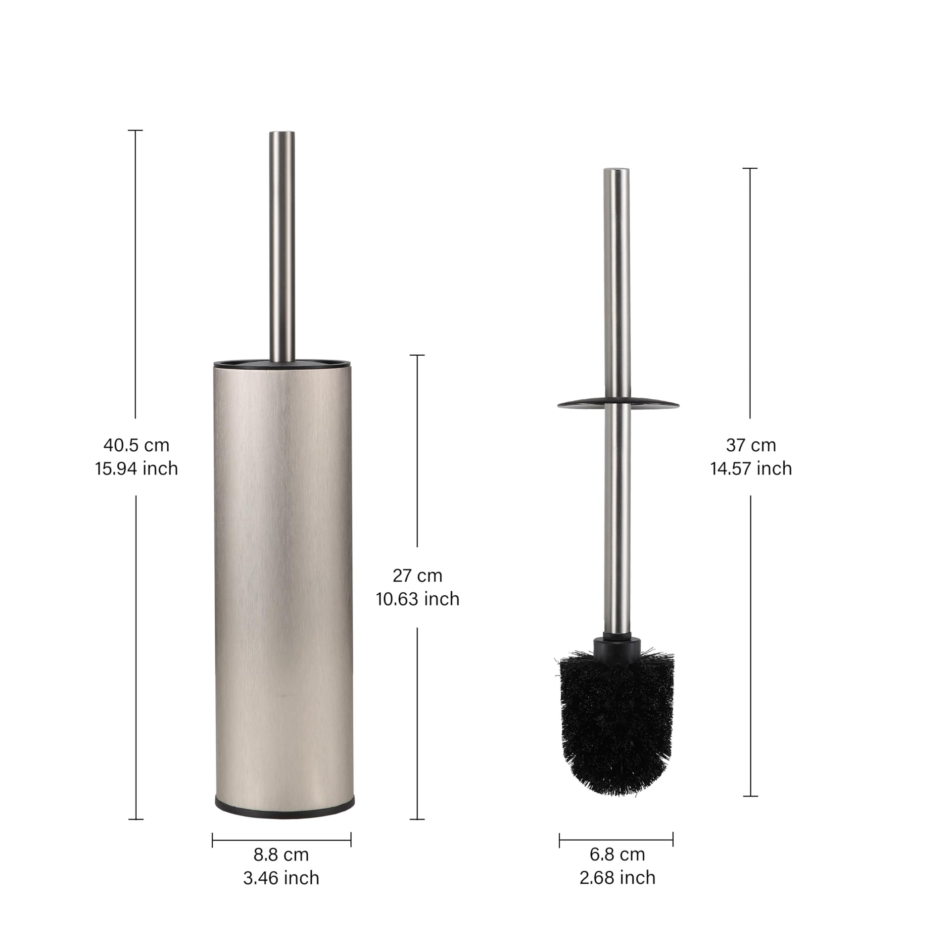 Toilet Brush and Holder (2 Count)