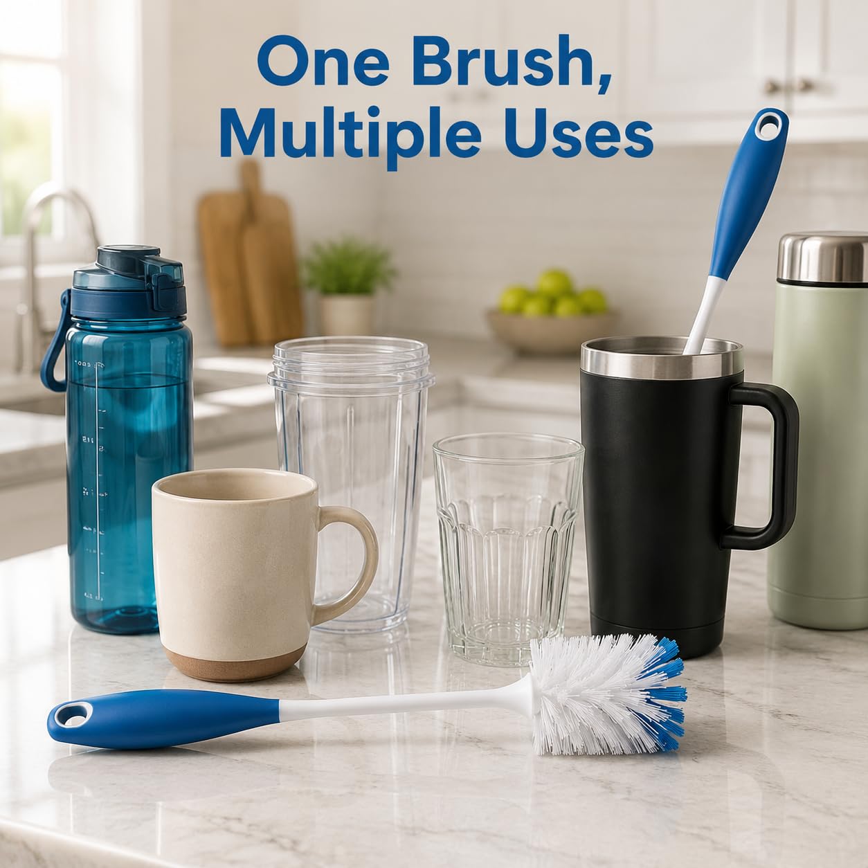 2 Pack Bottle Brushes (2 Count)