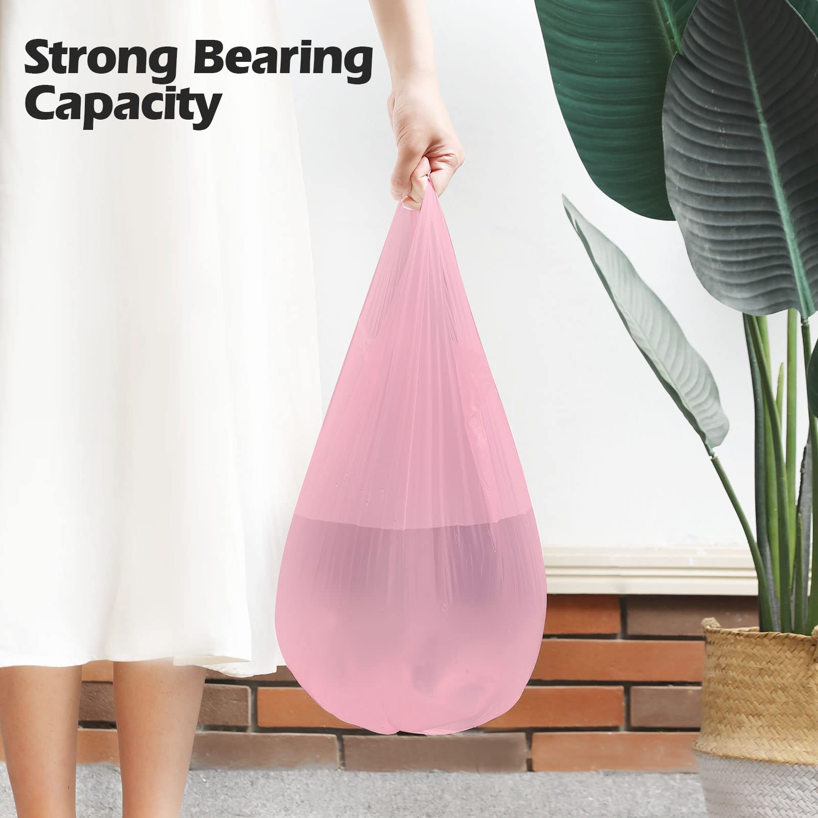 2 4 Gallon Portable Trash Bags (60 Count)