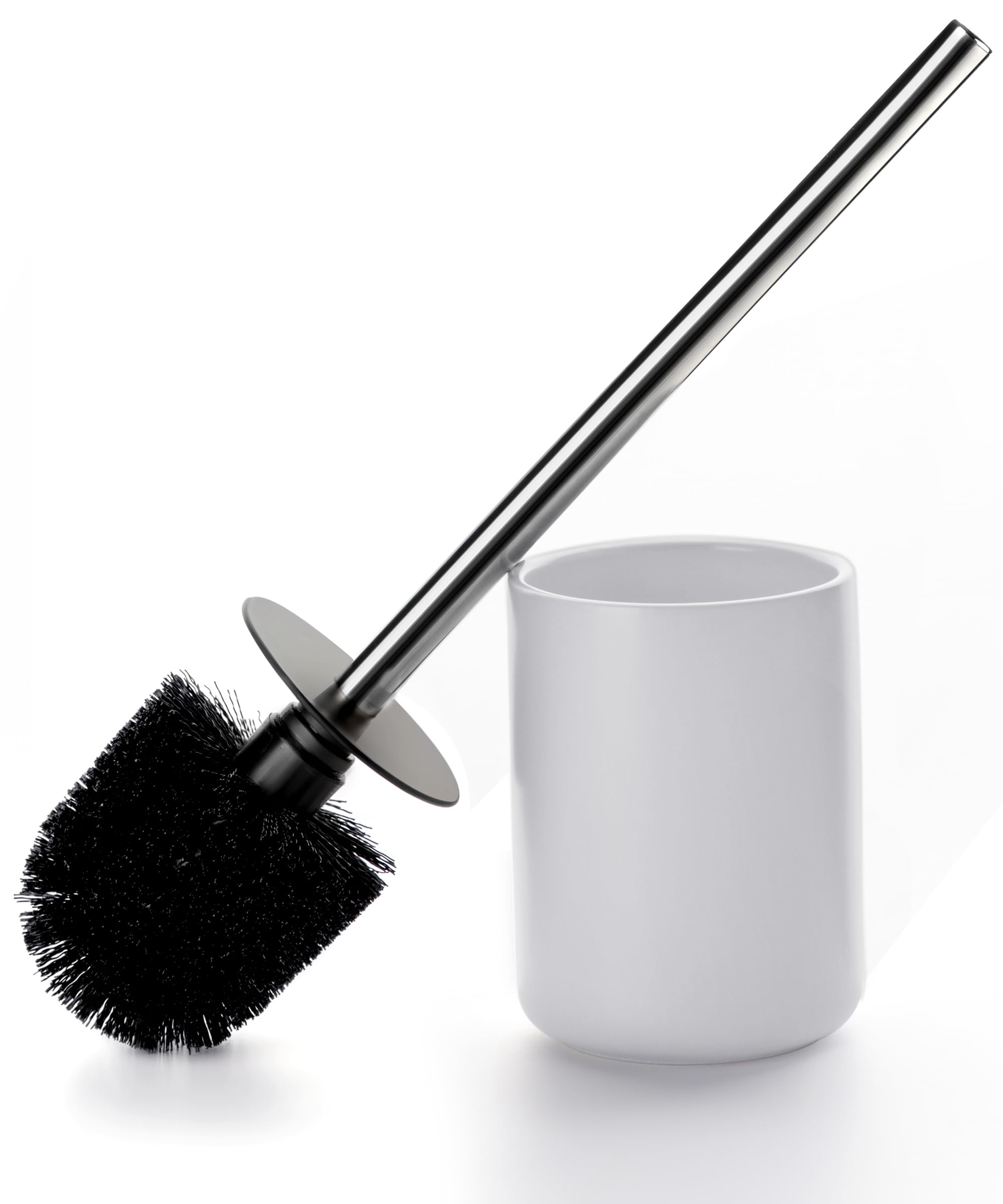 Ceramic Toilet Brush and Holder Set (3 Count)