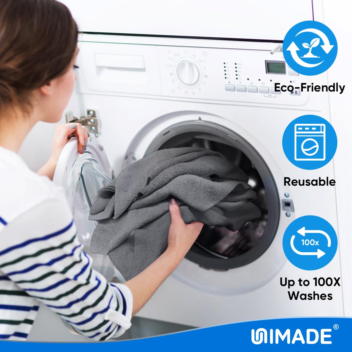 Microfiber Cleaning Cloth (50 Count)