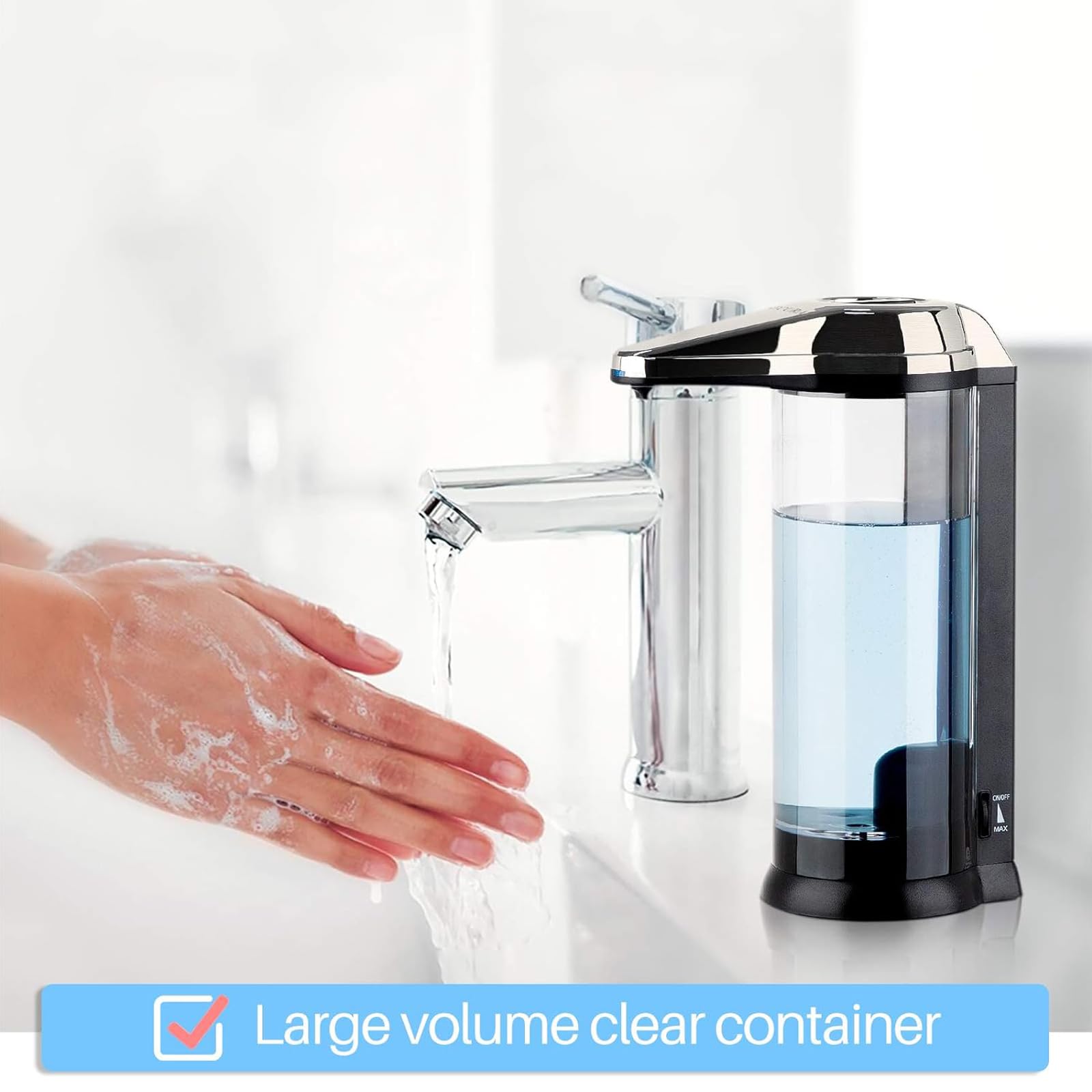 17oz Automatic Liquid Soap Dispenser