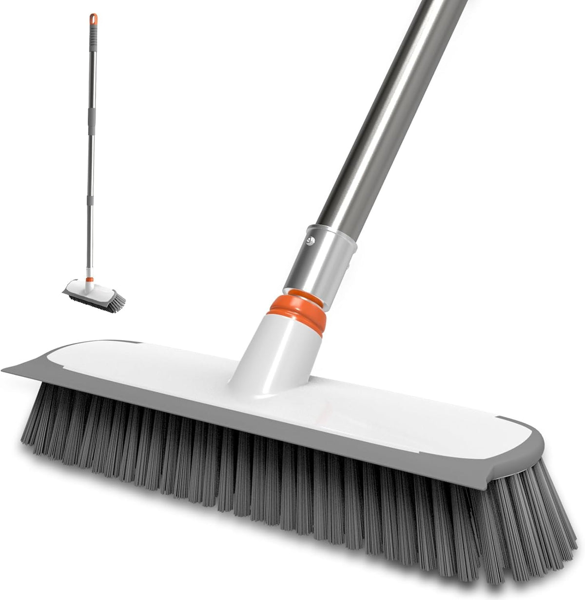 Floor Scrub Brush with Long Handle