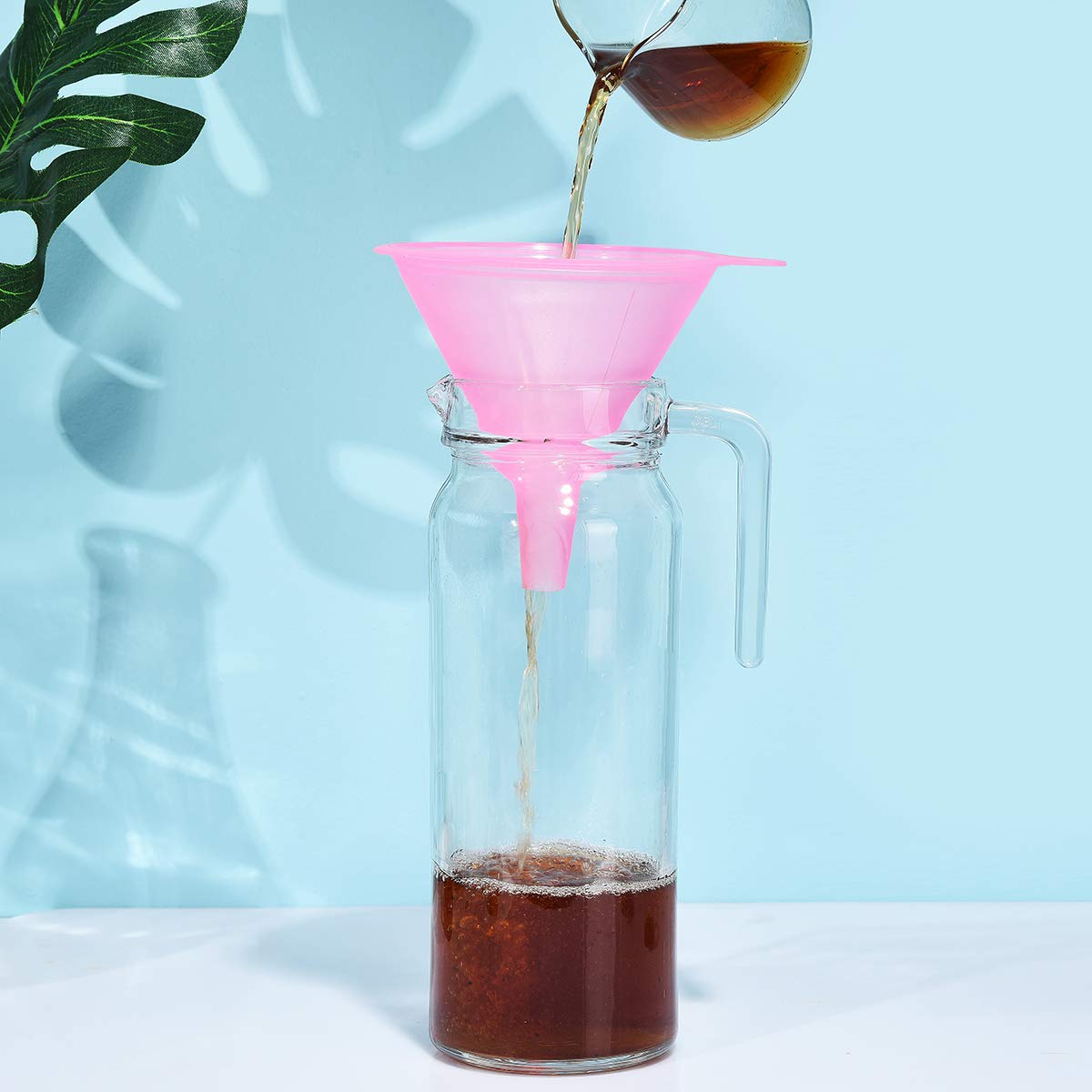 All Purpose Plastic Funnel Set of 6