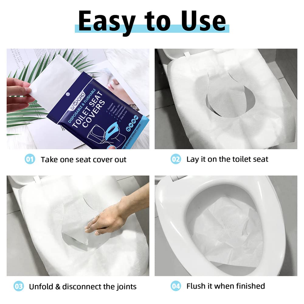 XL 100PCS Toilet Seat Covers Disposable