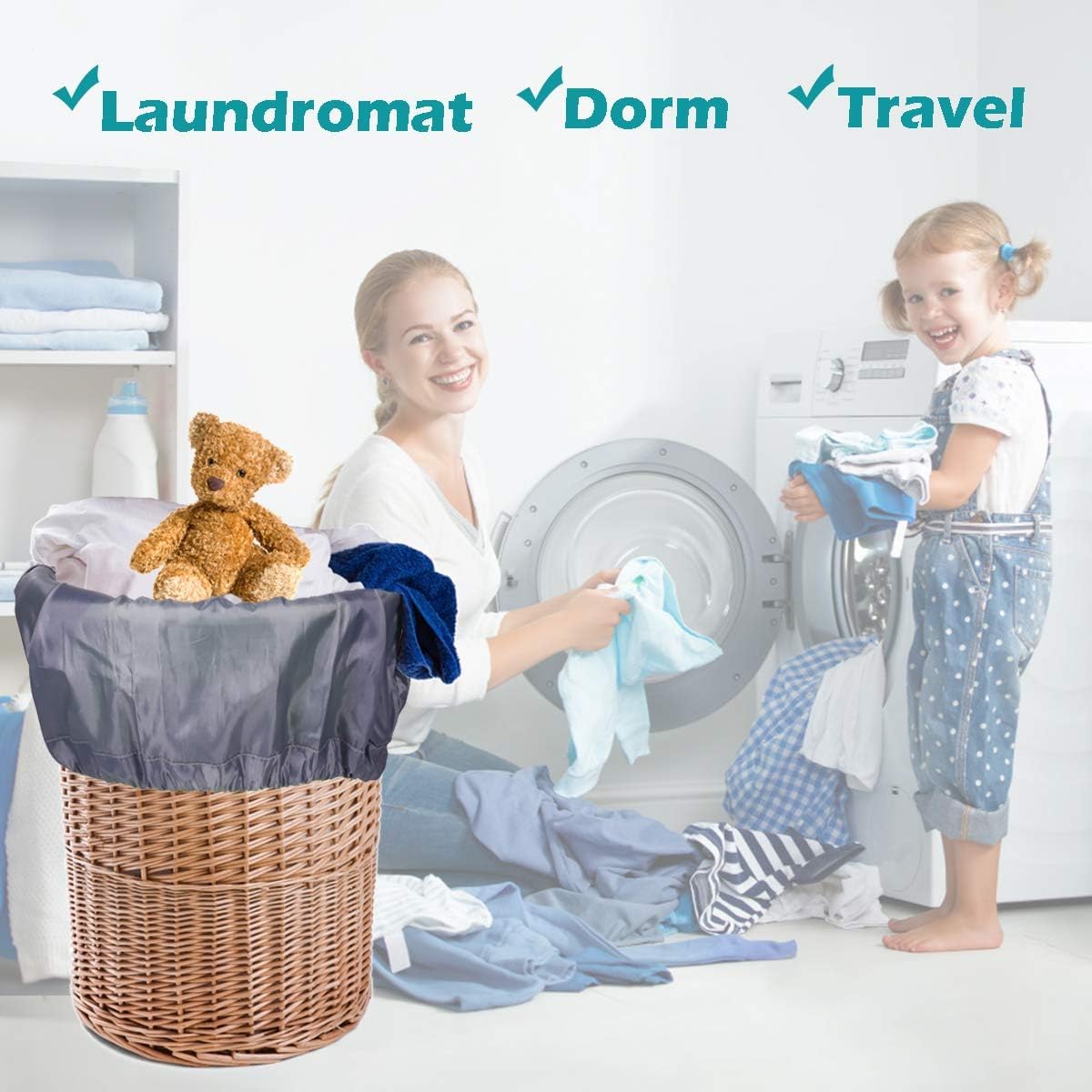 Heavy Duty Laundry Bag (2 Count)