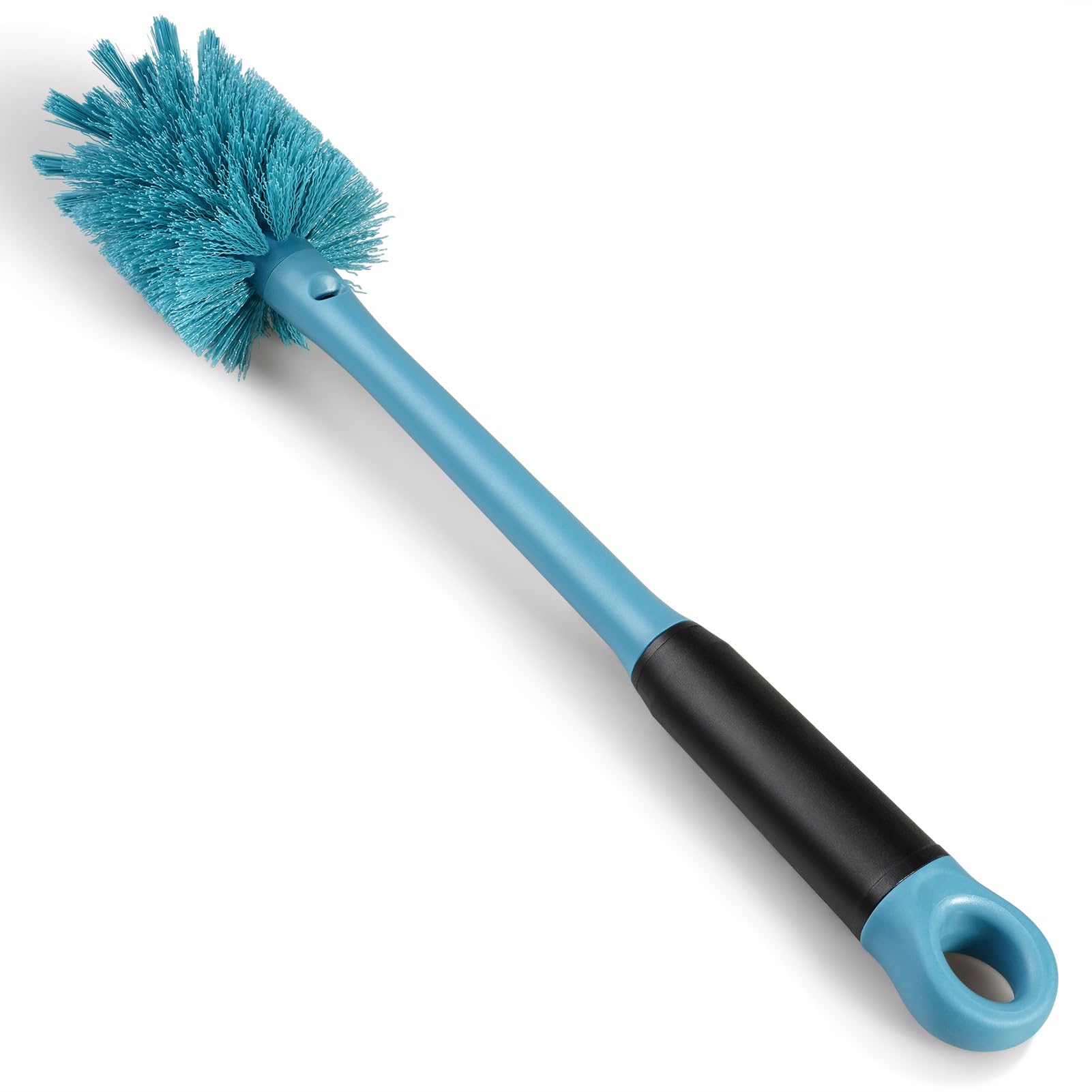 2-in-1 Bottle Cleaning Brush and Hidden Straw Brush, Smokey Blue