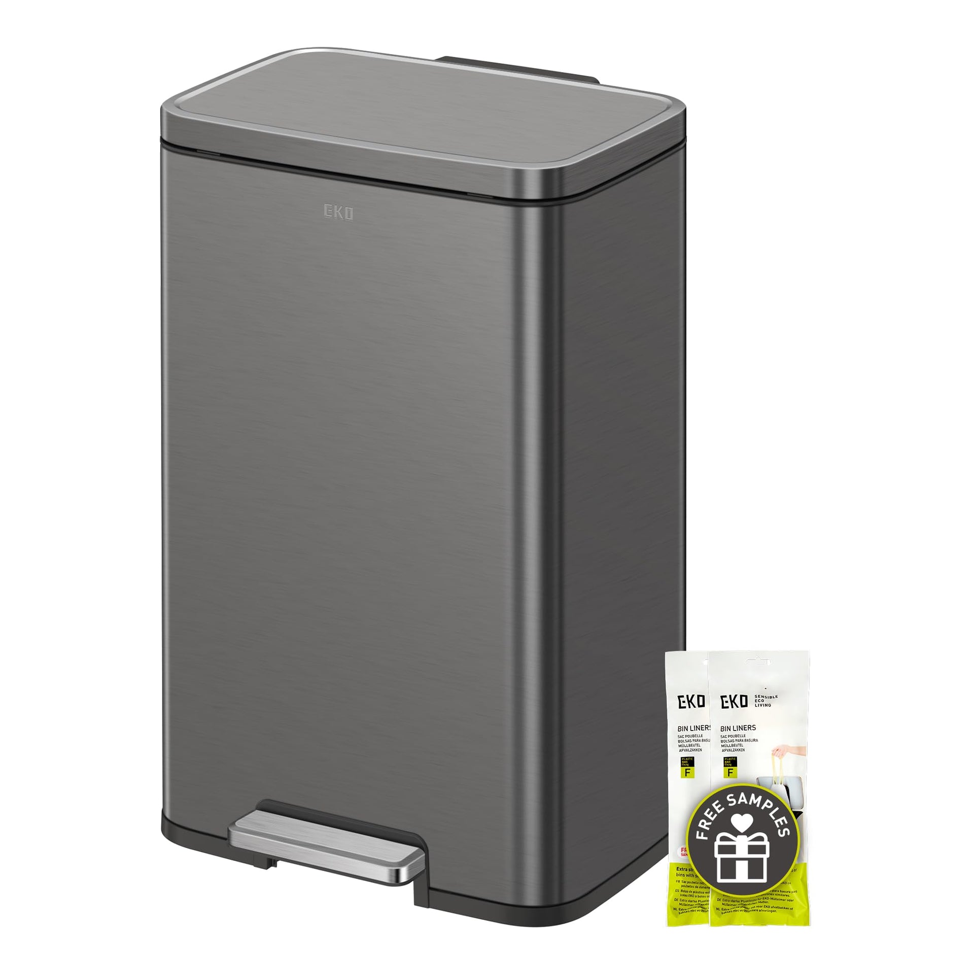 Madison Gunmetal Stainless Steel 13.2 Gal