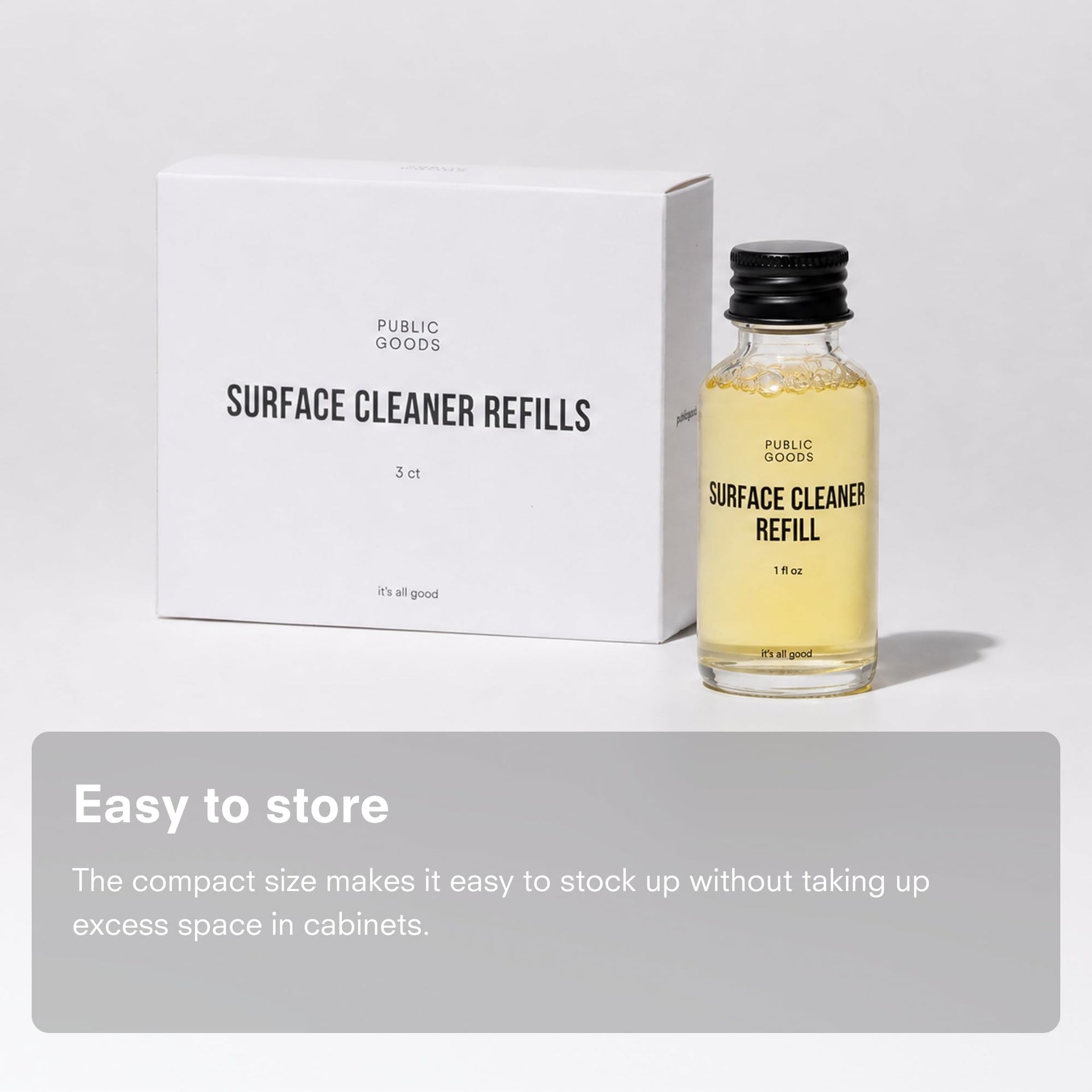 Multi Surface Cleaner Refill (3 Fl Oz)