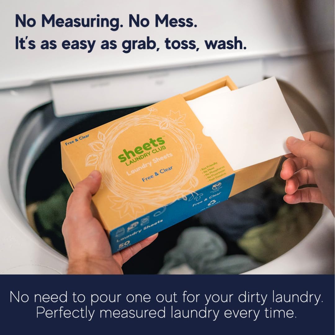 Detergent Sheets (50 Count)
