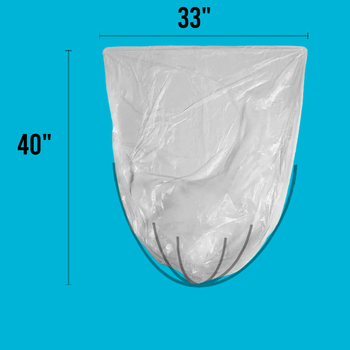 33 Gallon Trash Bags (125 Count)