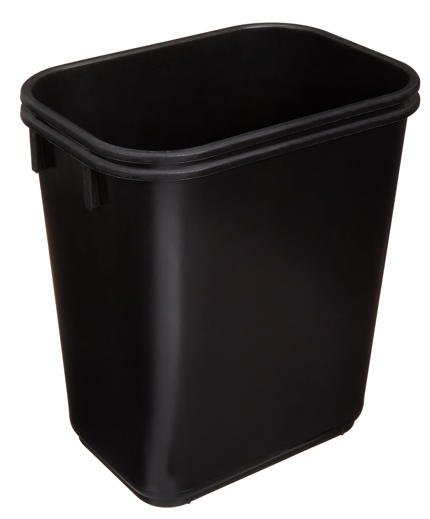 Small Rectangular Commercial Office Wastebasket (2 Count)