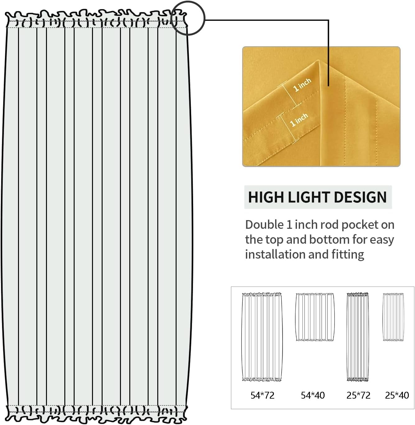 French Door Curtains