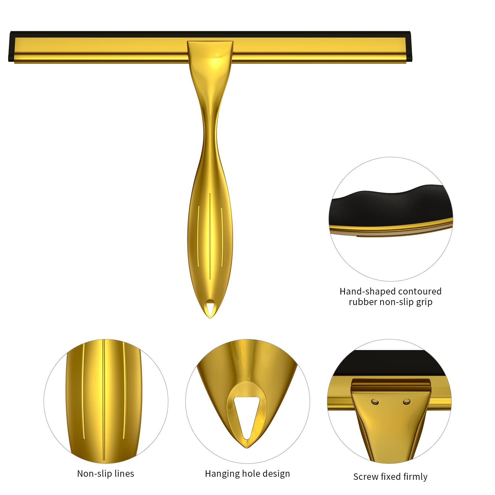 Shower Squeegee for Glass Door 12