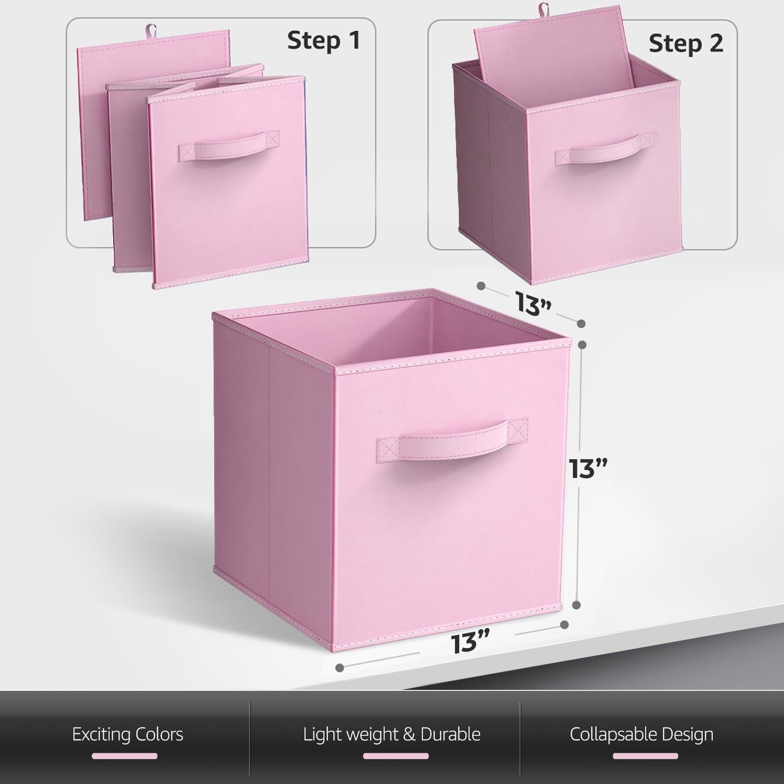 13 Inch Storage Bins (8 Count)
