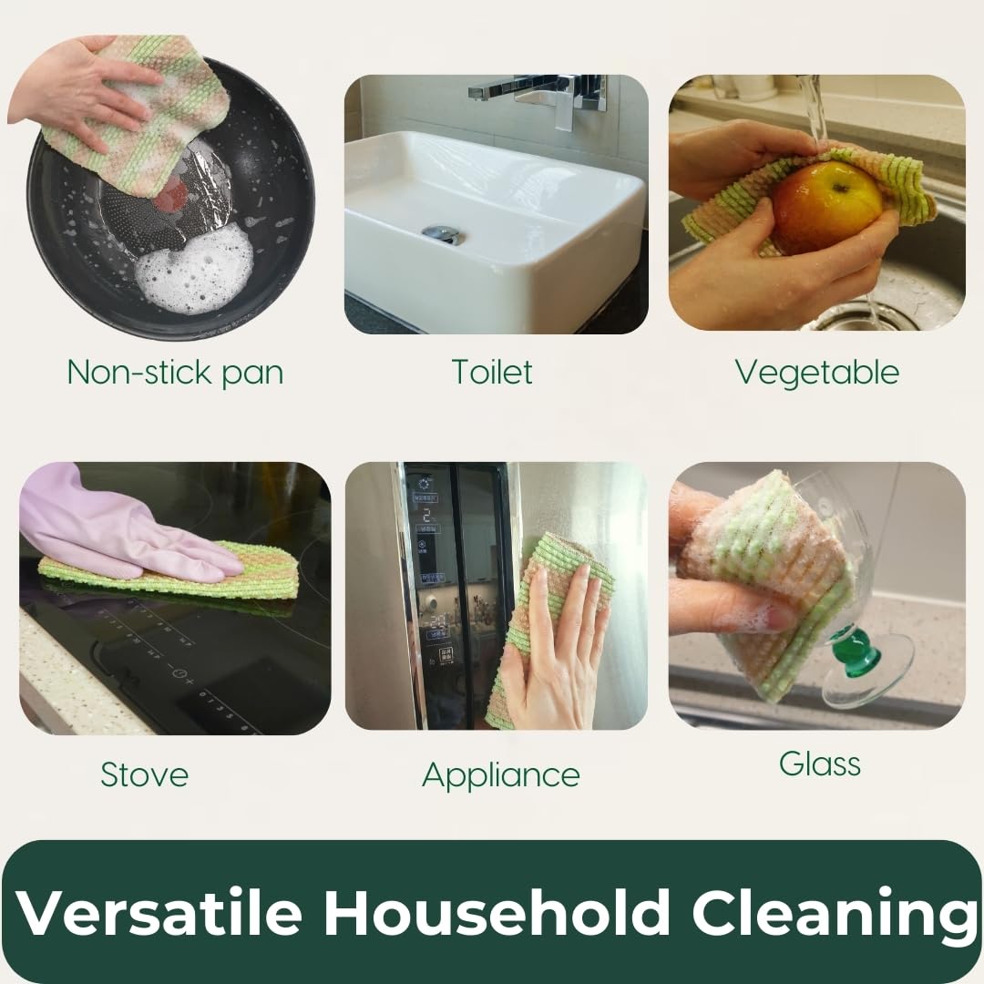 Plant Based Dish Scrubber [10 Pack]