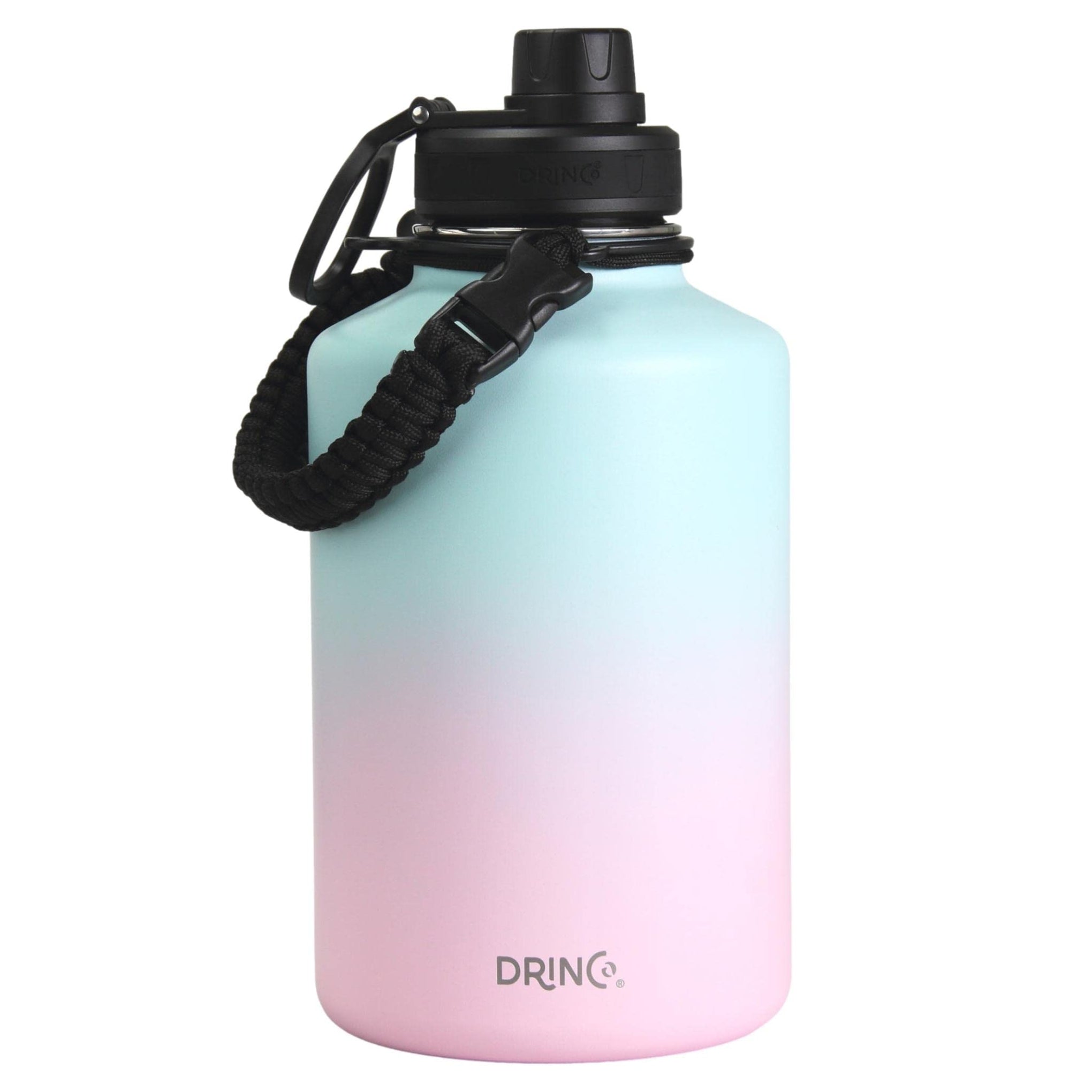 Stainless Steel Water Bottle Spout Lid Vacuum Insulated Double Wall Water Bottle Wide Mouth