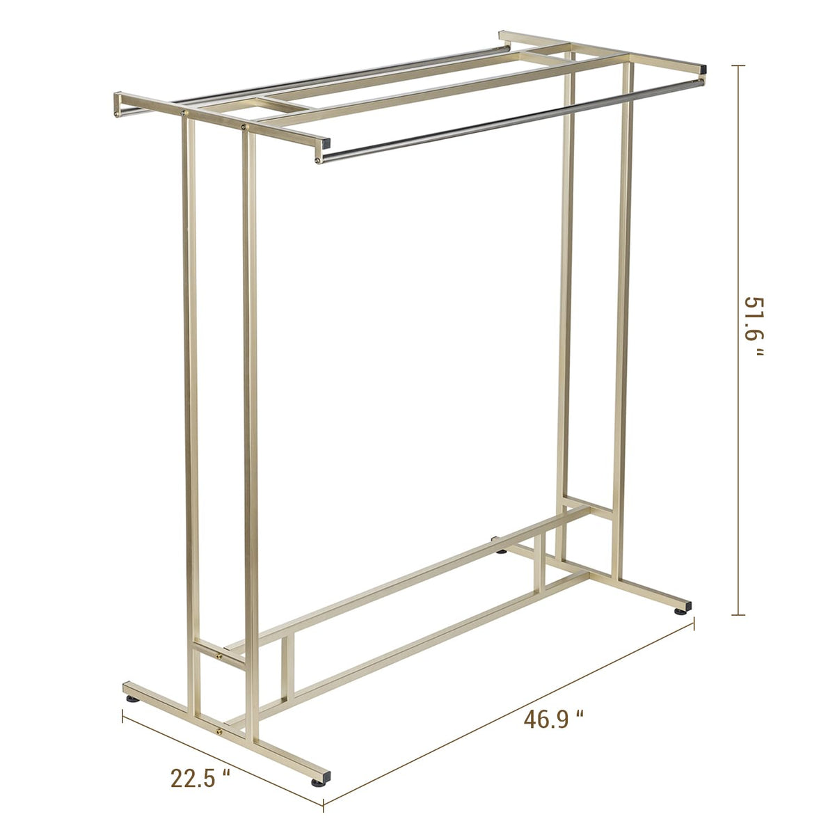 Brass Garment Rack