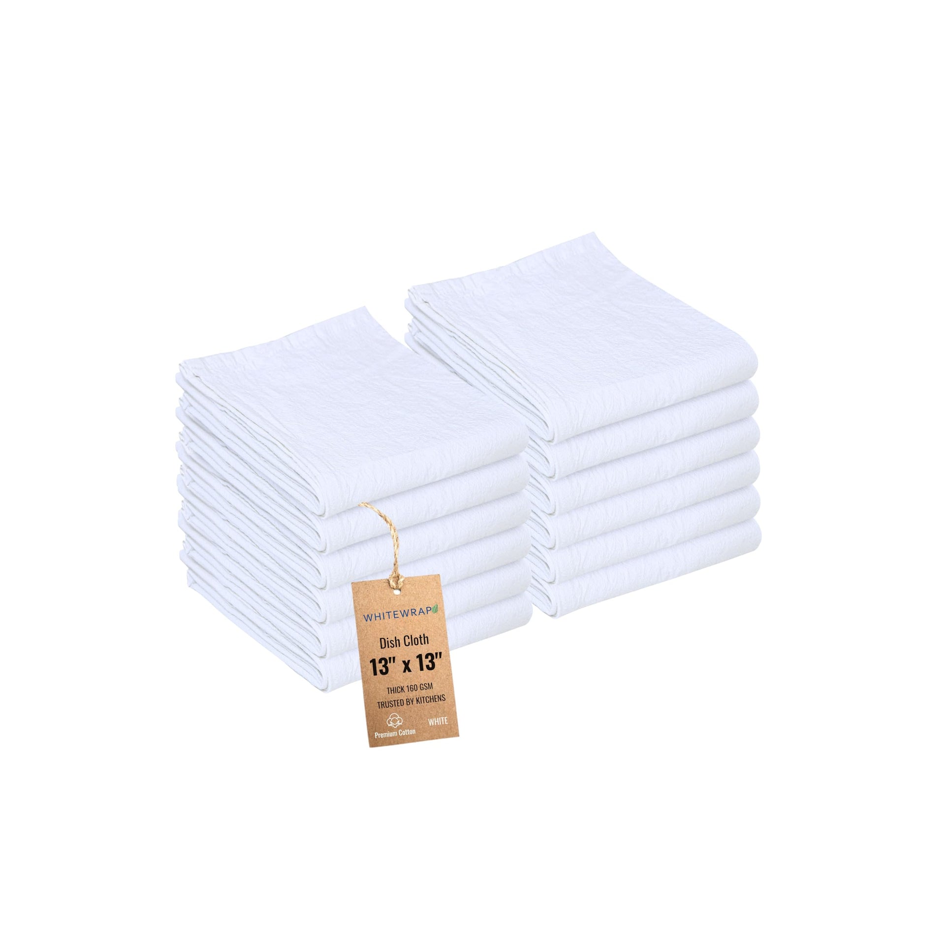 Dish Cloths Cotton (12 Count)