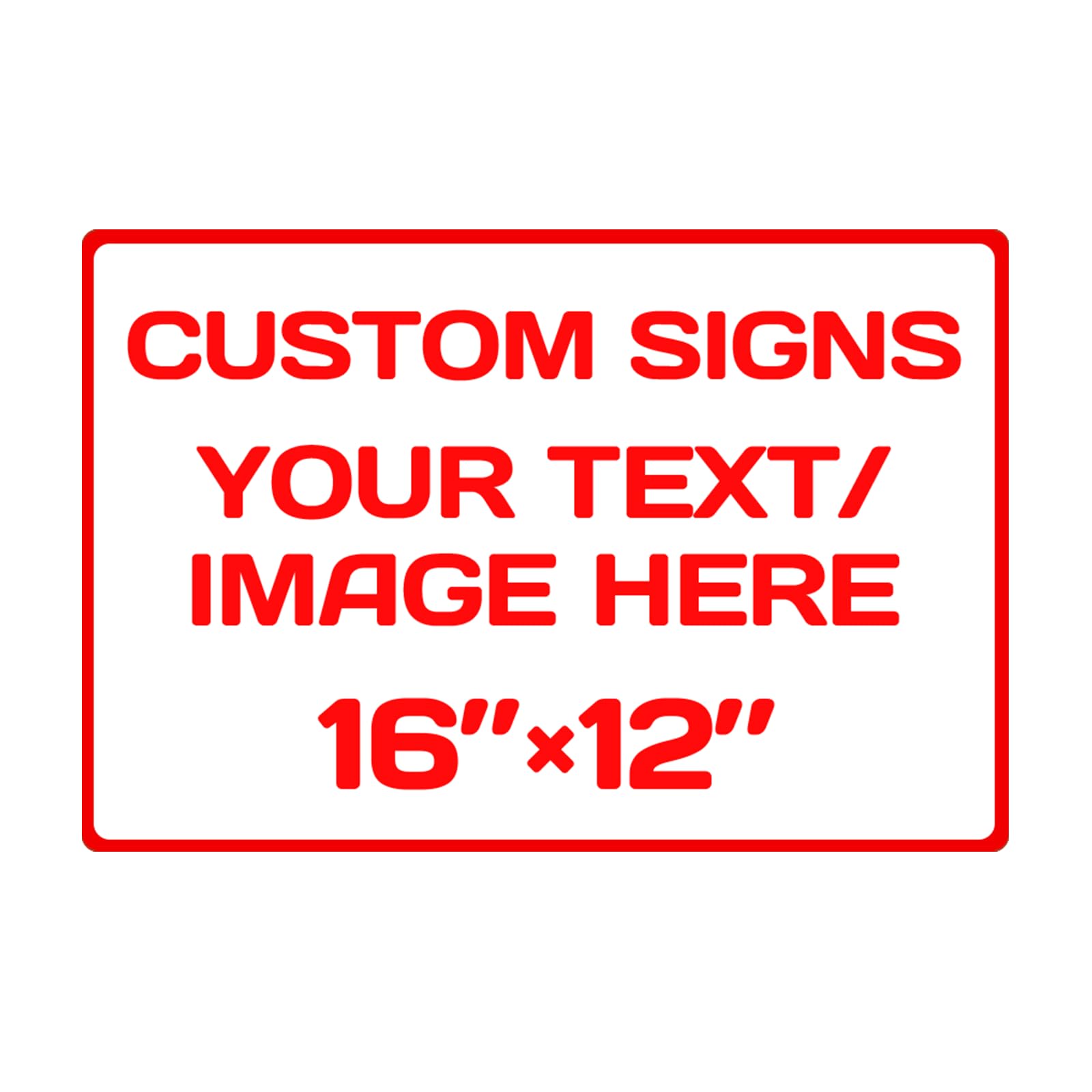 Customised Christmas Decoration Signs