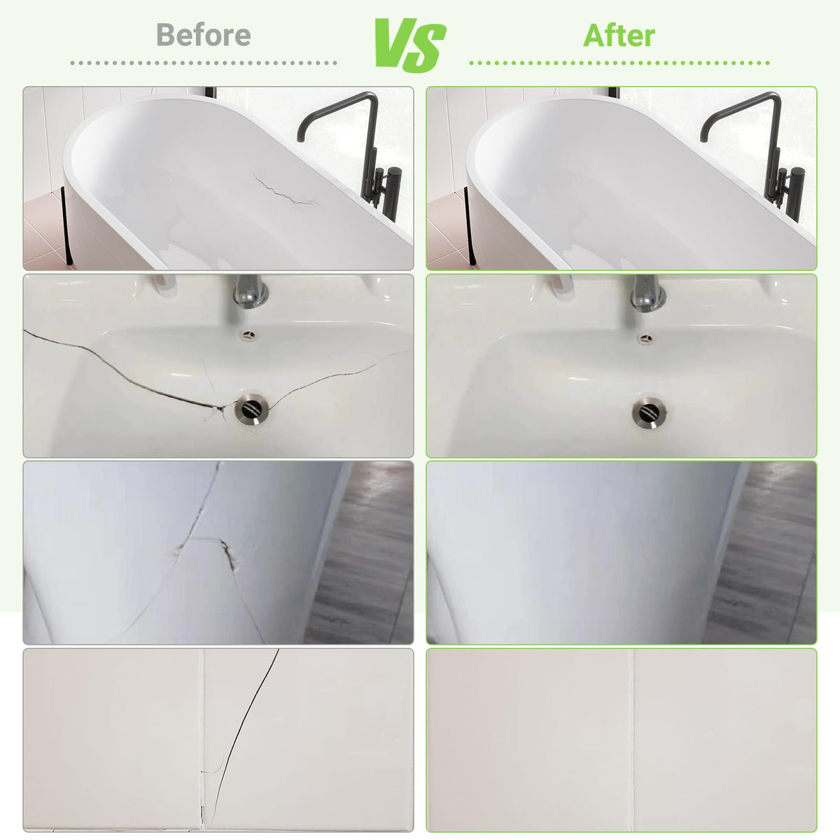 Tub Repair Porcelain Repair Kit