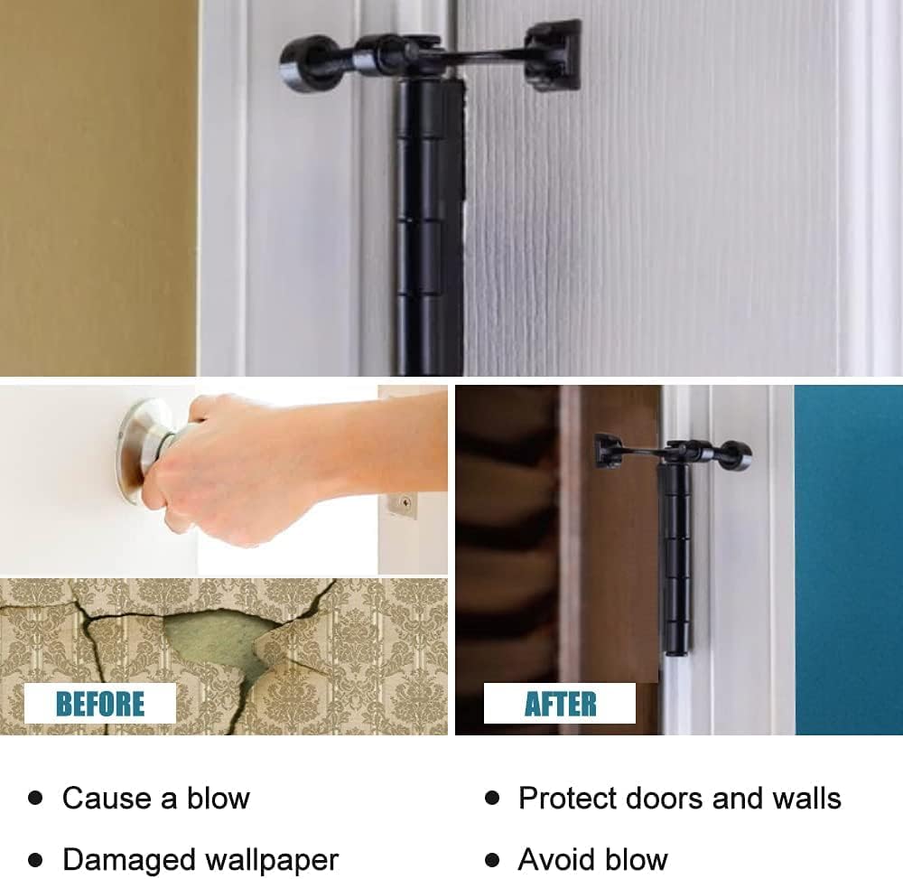 8 Pack Hinge Pin Oil Rubbed Bronze Door Stopper (8 Count)