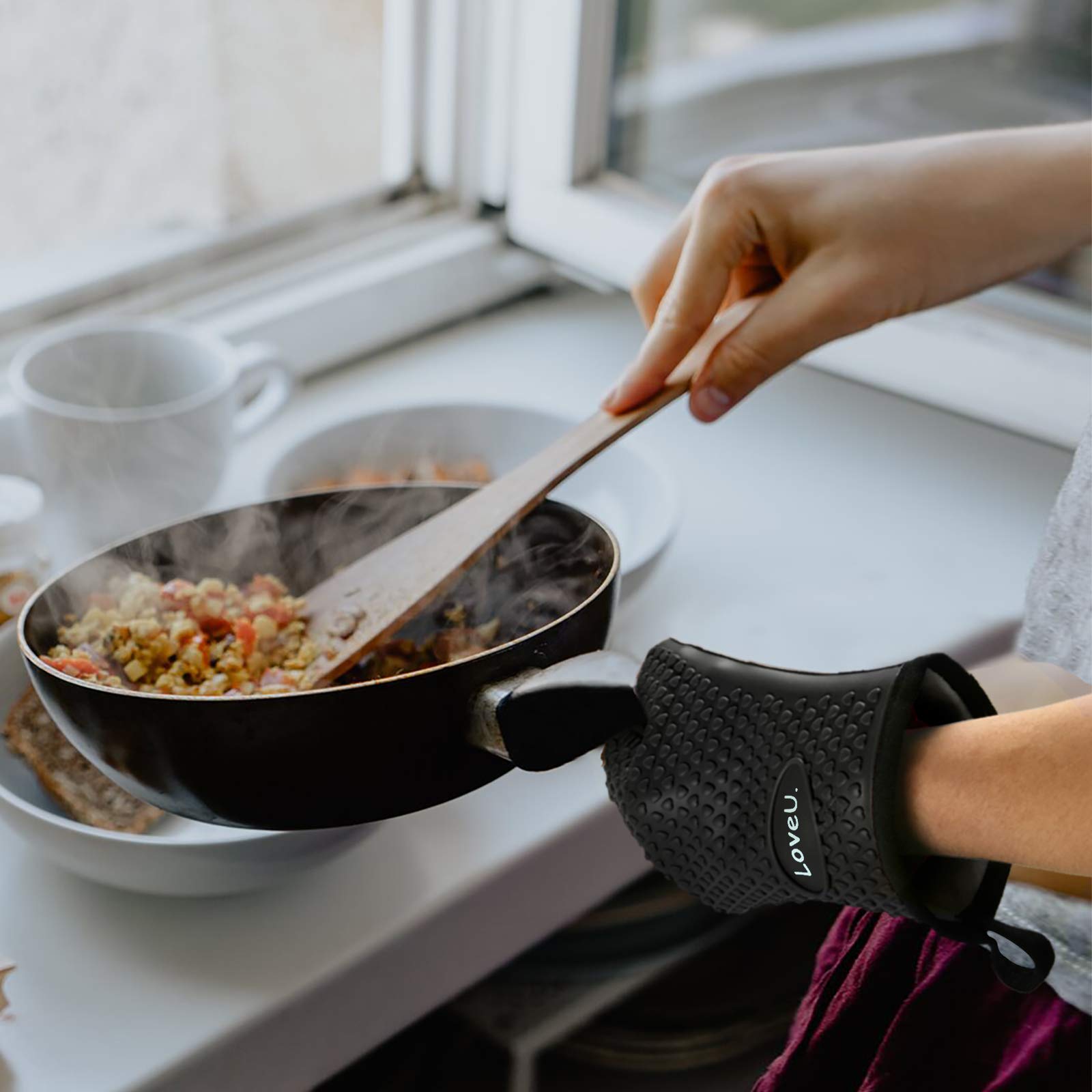 Silicone Oven Mitts Gloves