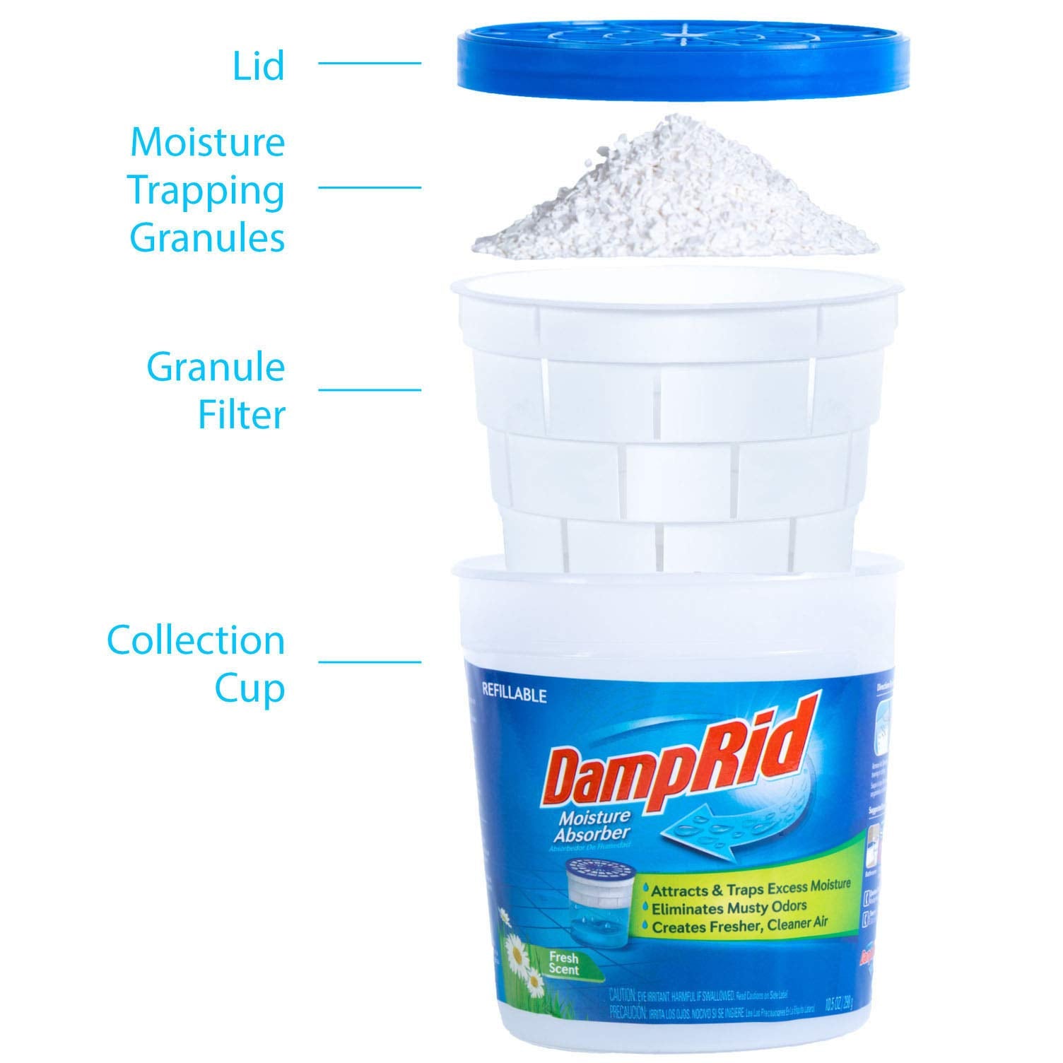 Fresh Scent Refillable Moisture Absorber (10.5 Ounce)