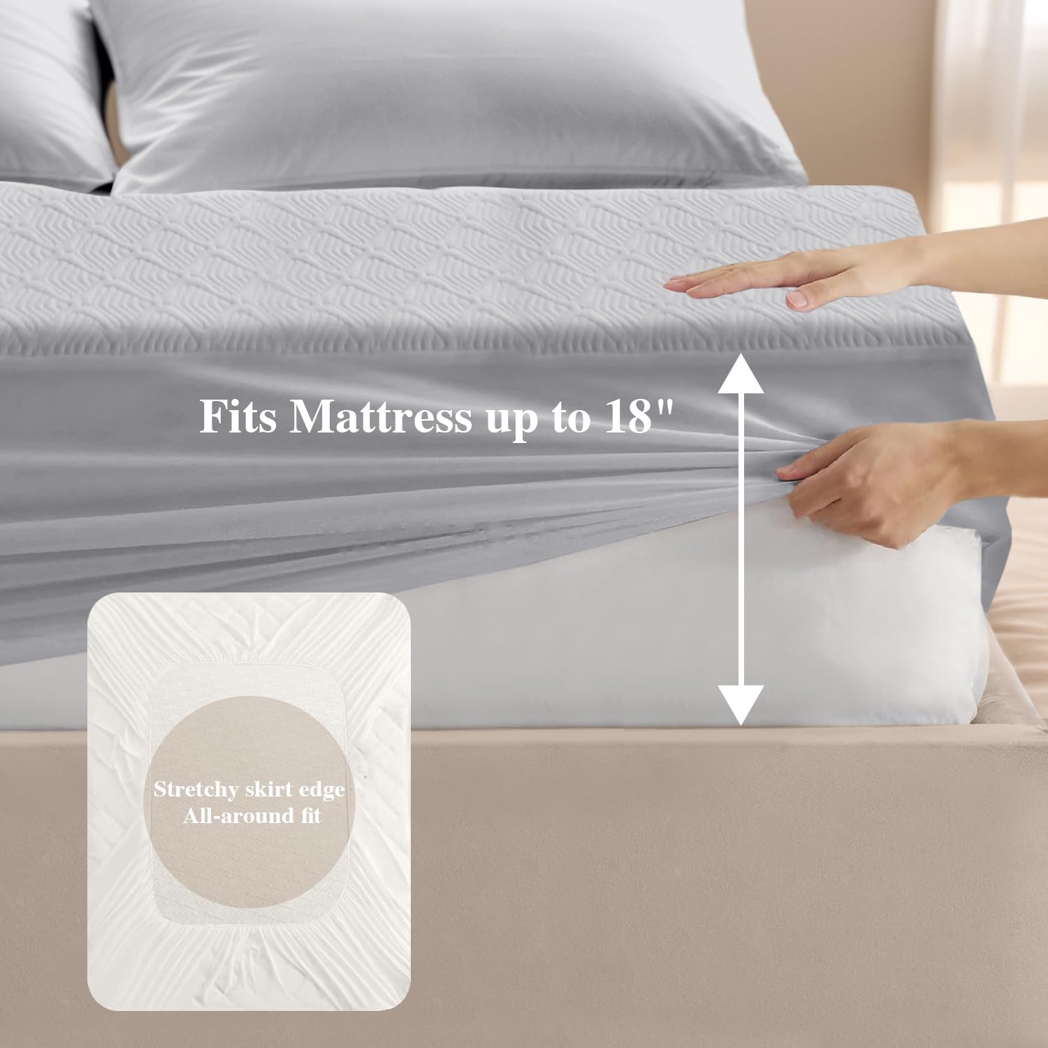 Cal King Mattress Protector Waterproof