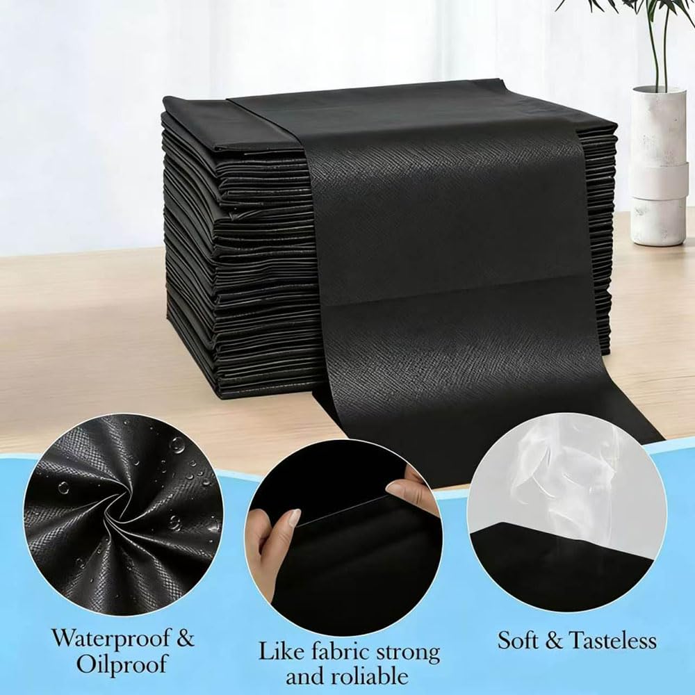 50Pcs Disposable Bed Sheets 31.5"x71" Coated Non (50 Count)