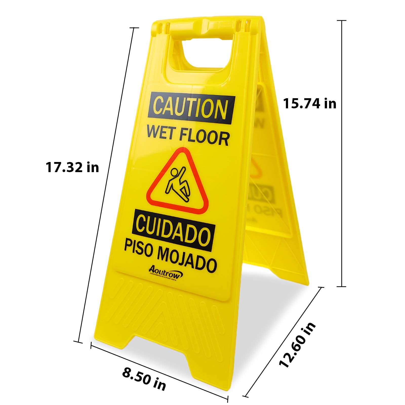Caution Wet Floor Sign (2 Count)
