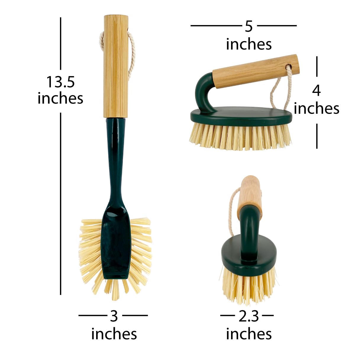 Scrub Brush Cleaning Tool Set