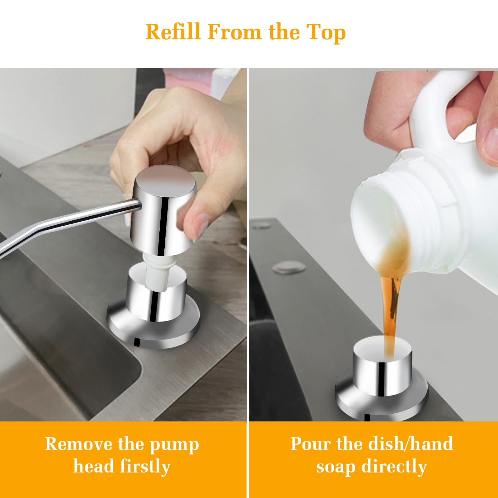 Soap Dispenser for Kitchen Sink
