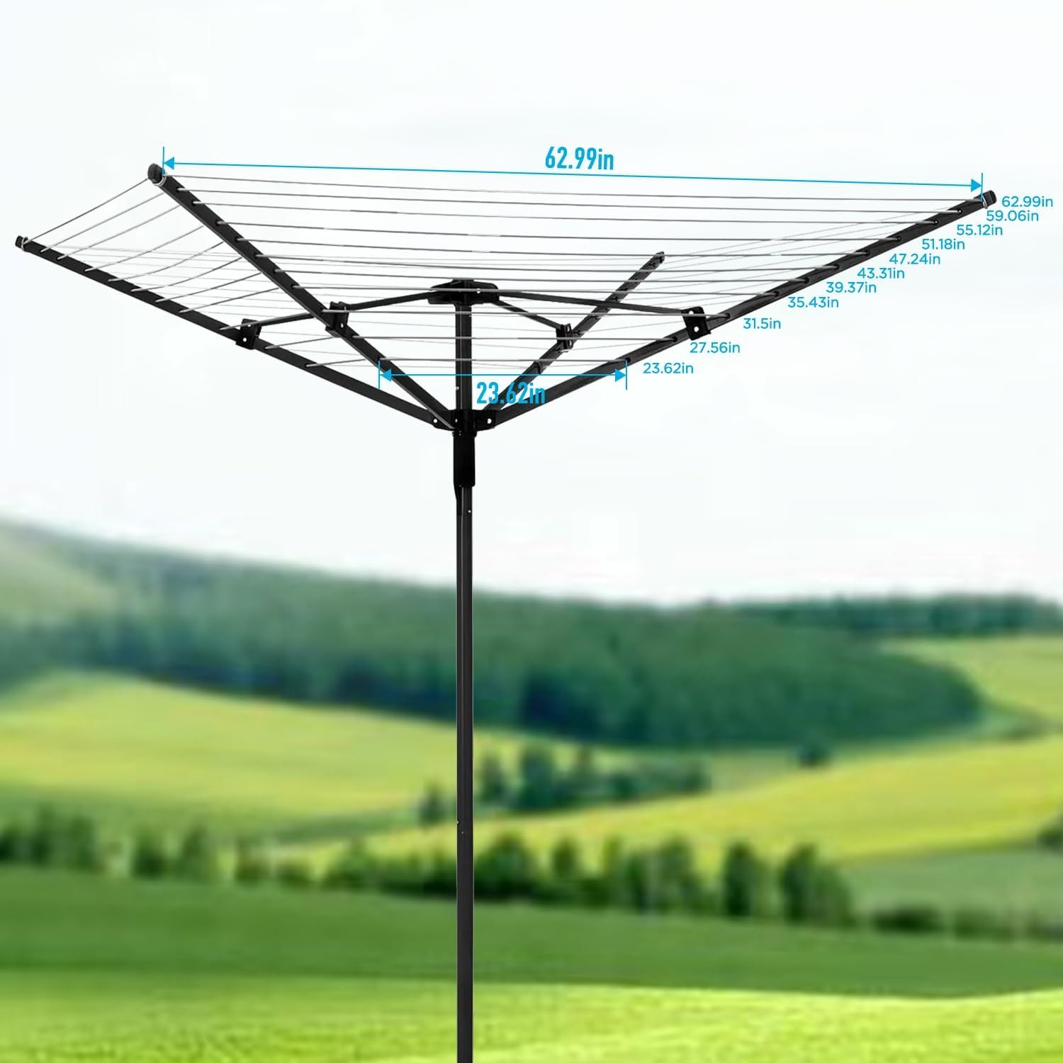 Umbrella Clothesline Outdoor